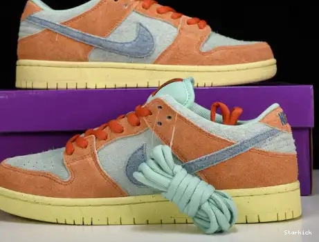 Orange  Emerald Nike Dunk Low  DV5429-800 SB Rise 0630